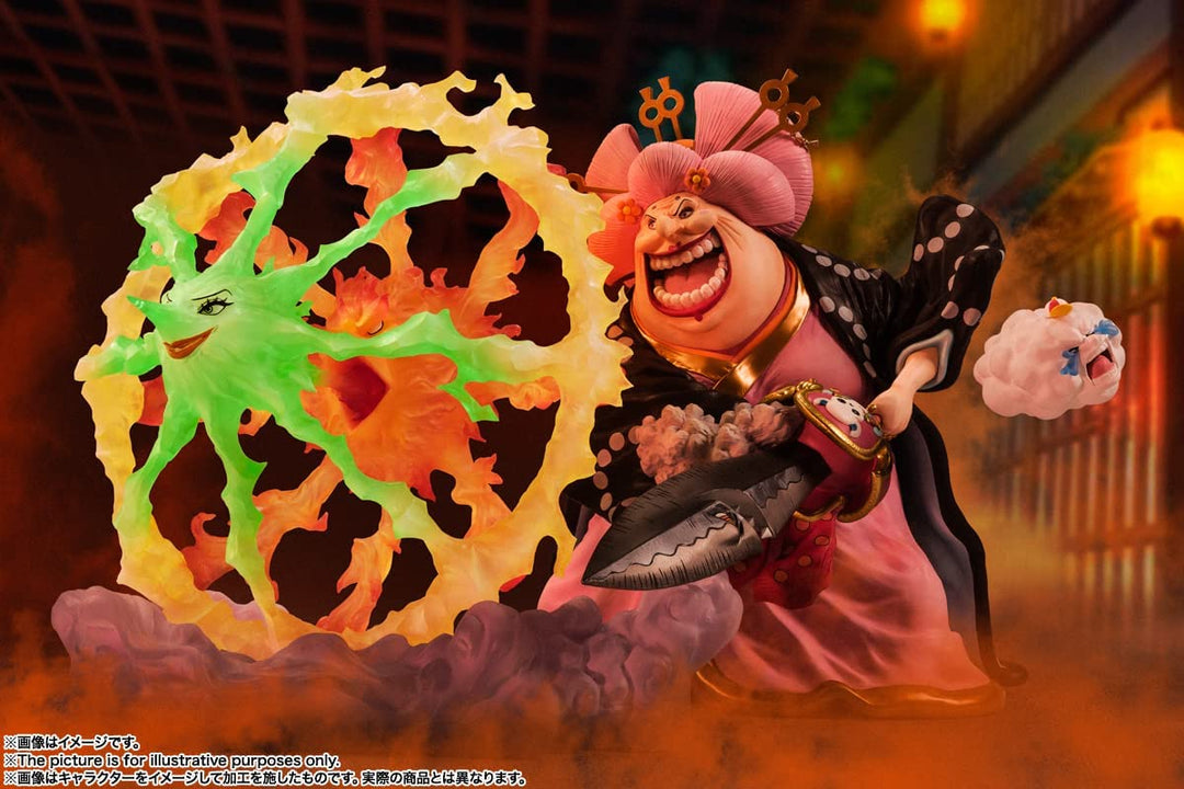 Tamashii Nations One Piece Charlotte Linlin Oiran Olin Battle of Monsters on Onigashima Bandai Spirits FiguartsZero