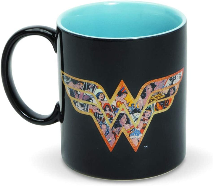 DC Comics Ceramics Wonder Woman Be Wonderful Coffee Mug, 16 Ounce