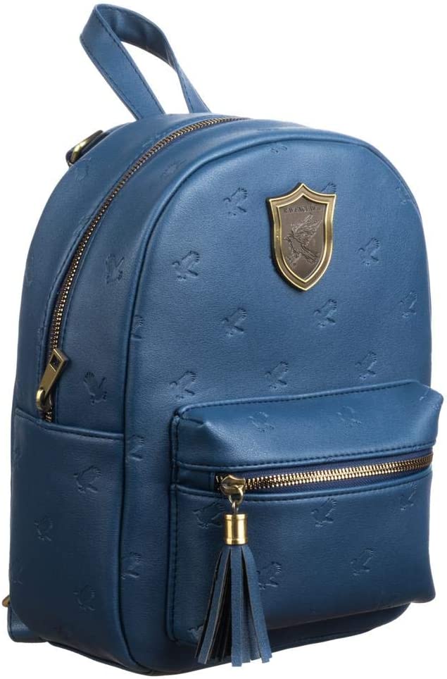 Harry Potter Hogwarts Ravenclaw Faux Leather Mini Backpack Bag