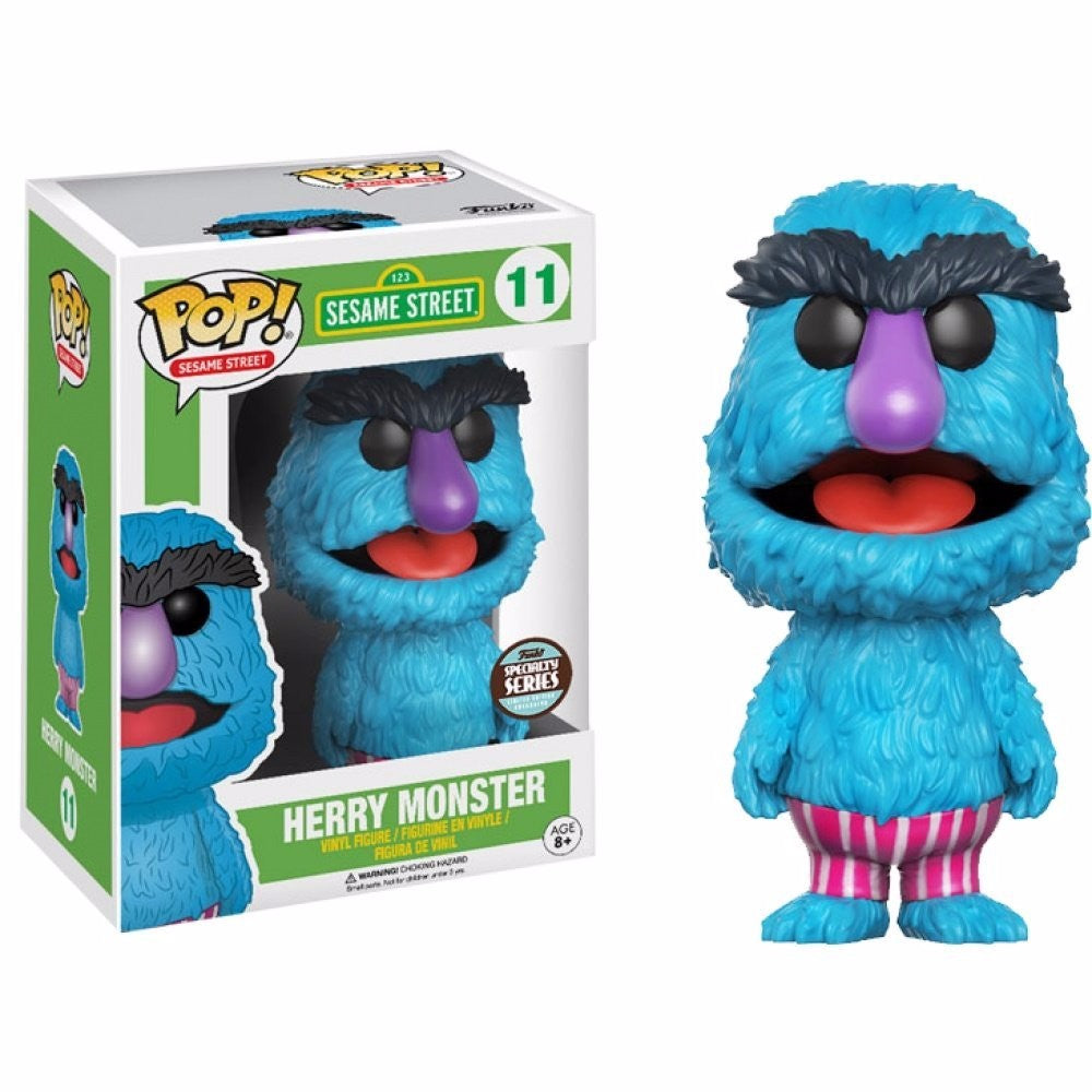 Funko Pop Sesame Street Specialty Series Herry Monster Vinyl Action Figure