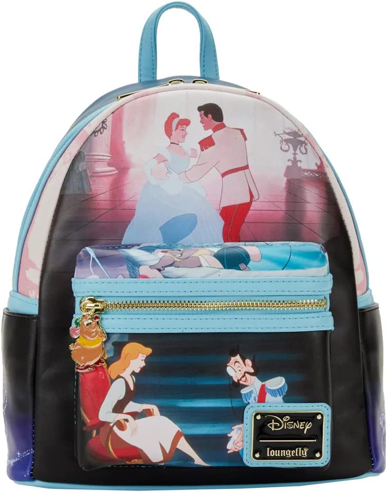 Loungefly Disney Cinderella Princess Scene Backpack Shoulder Bag Purse