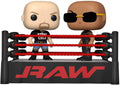 Funko Pop! Moment: WWE - The Rock vs Stone Cold in Wrestling Ring Vinyl Figure