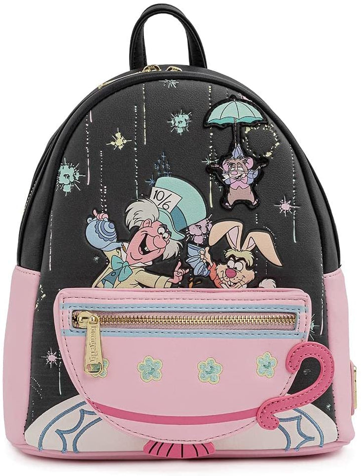 Loungefly Disney Alice in Wonderland A Very Merry Birthday To You Mini Backpack Bag