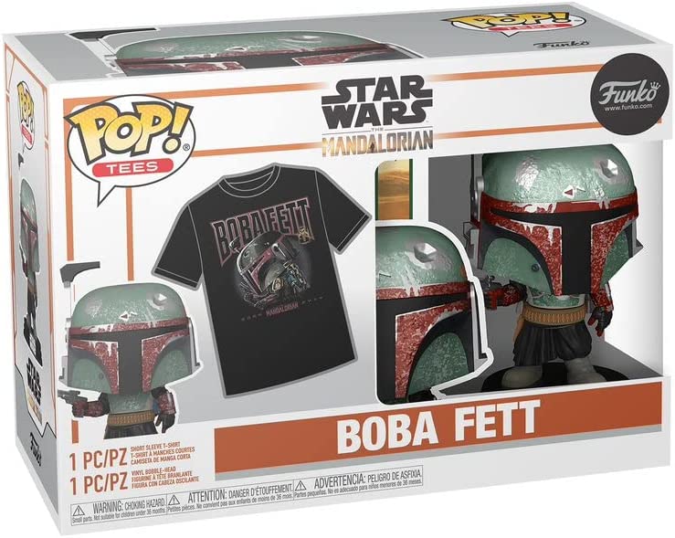 Funko Pop! & Tee: Star Wars - Boba Fett