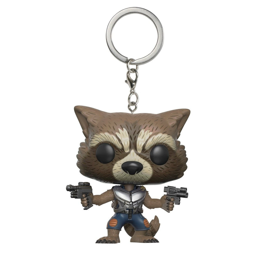 Funko Pop Keychain Guardians Of The Galaxy 2 Rocket Vinyl Action Figure