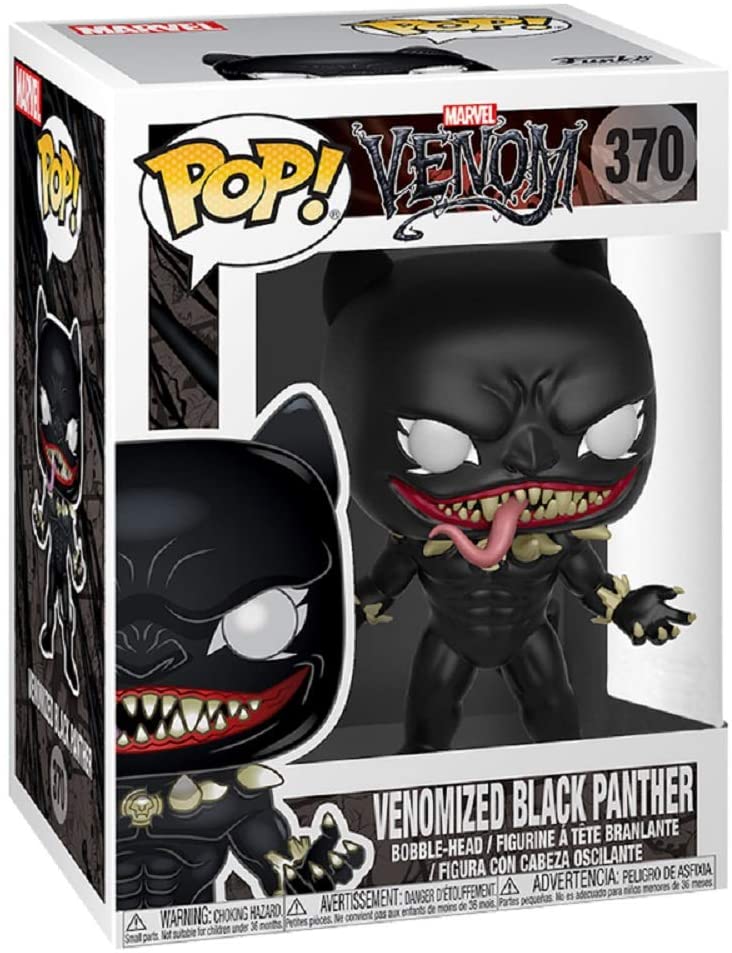 Funko Pop! Marvel: Venom - Venomized Black Panther Exclusive Vinyl Figure
