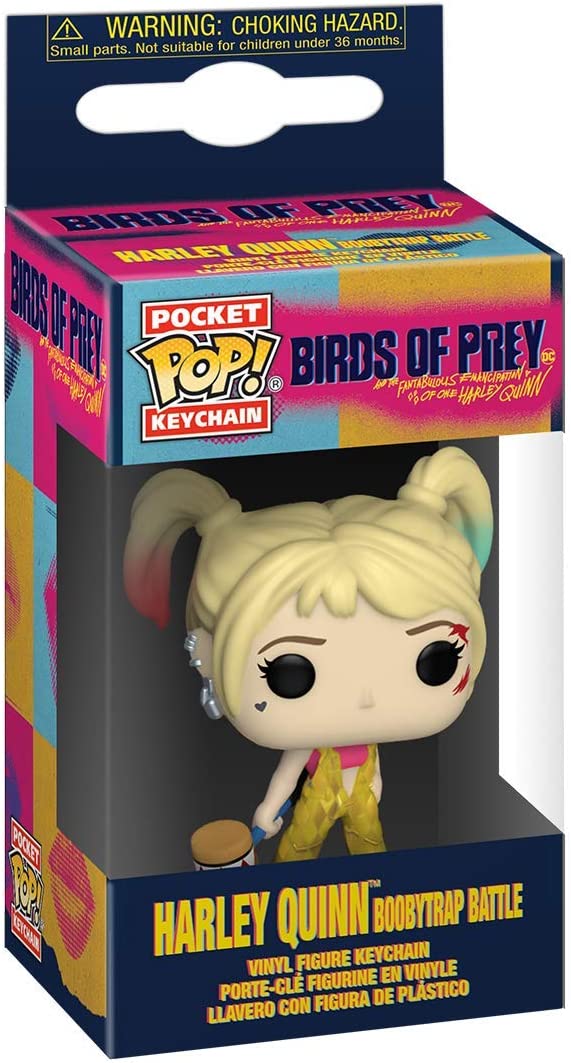 Funko Pop! Keychains: Birds of Prey - Harley Quinn Boobytrap Battle