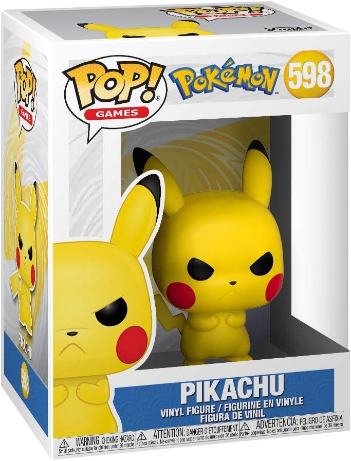 Funko Pop Games: Pokemon - Grumpy Pikachu Vinyl Figure