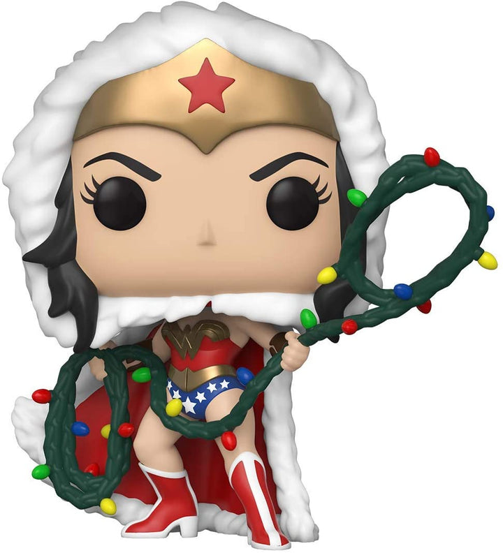 Funko Pop! DC Heroes: Holiday - Wonder Woman with Lights Lasso Vinyl Figure