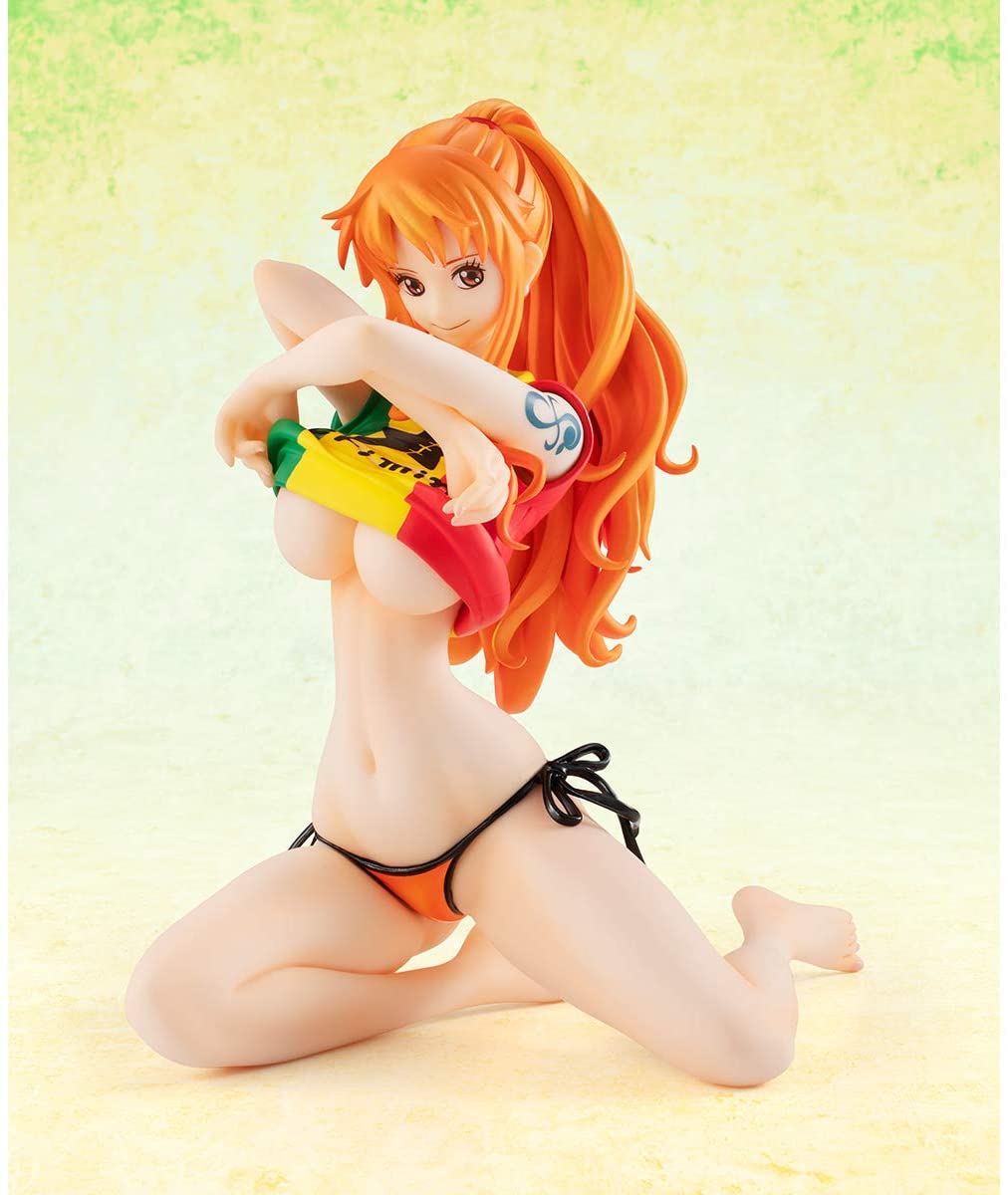 Megahouse Portrait of Pirates One Piece Nami Ver.BB Rasta Color Figure