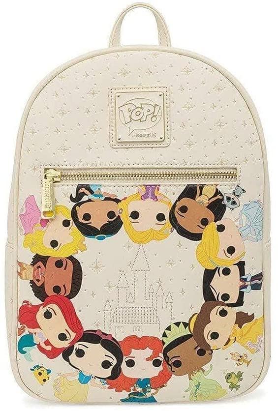 Loungefly POP Disney Princess Circles Mini Backpack Bag