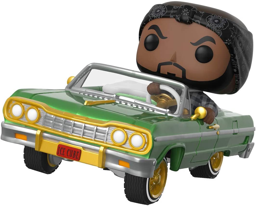 Funko POP Rides Ice Cube in Impala Vinyl Figure