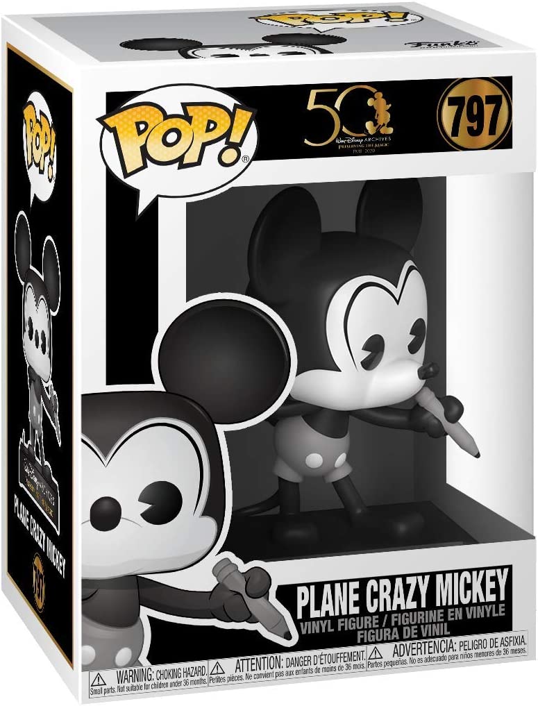 Funko Pop! Disney Archives Plane Crazy Mickey Vinyl Figure