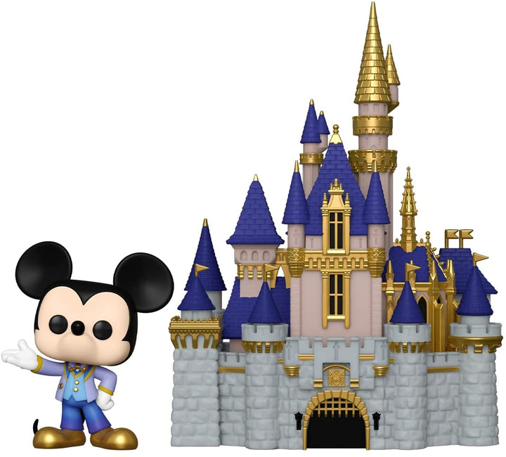 Funko Pop! Town: Walt Disney World 50th - Cinderella Castle with Mickey Mouse Vinyl Figure