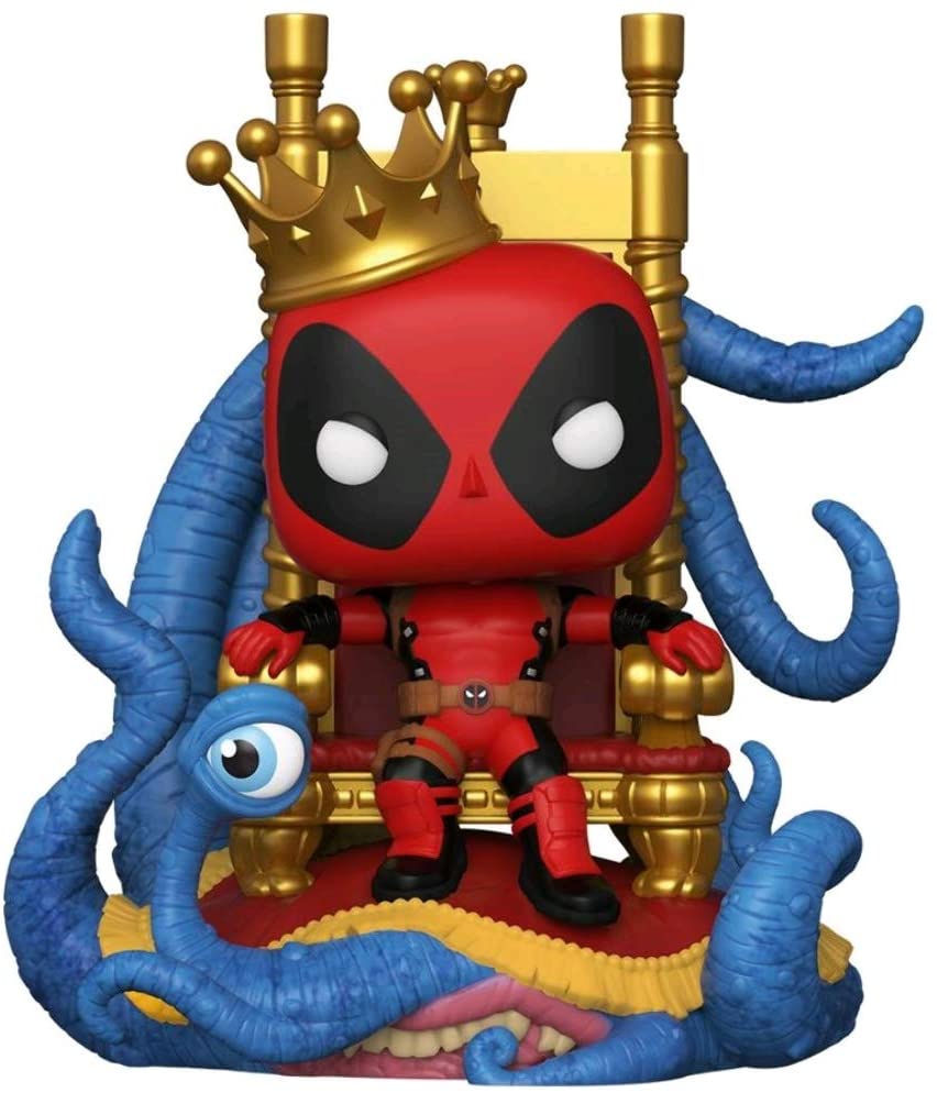 Funko Pop! Deluxe Marvel Heroes King Deadpool on Throne Vinyl Figure