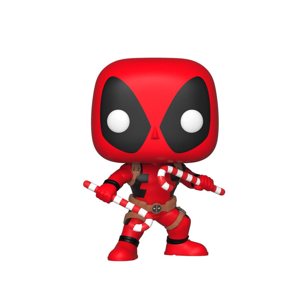 Funko Pop Marvel Holiday - Deadpool with Candy Canes Vinyl Figure