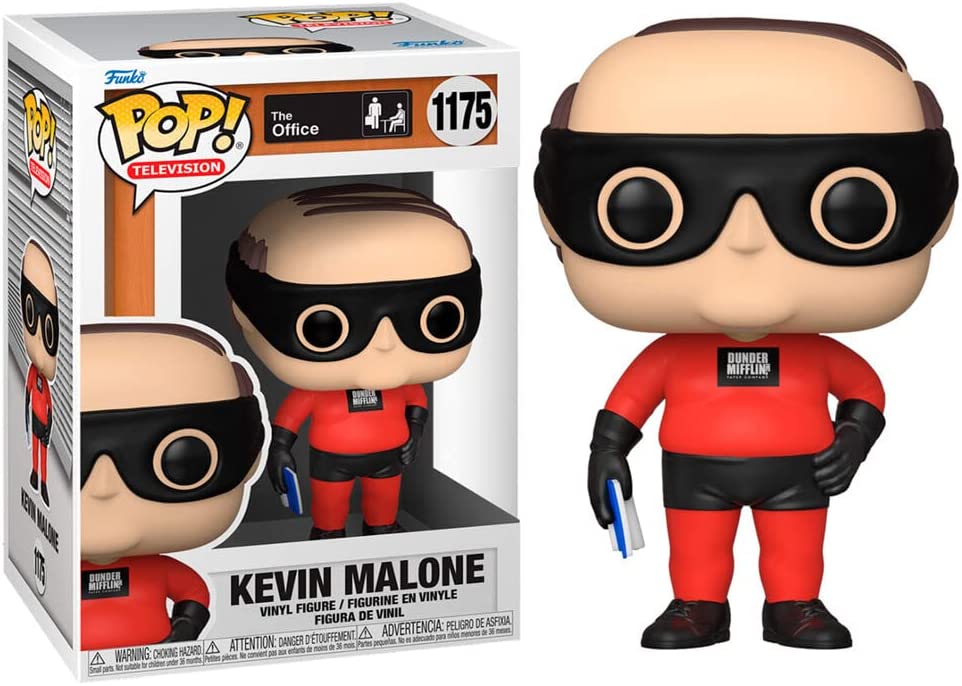 Funko Pop! TV The Office - Kevin as Dunder Mifflin Superhero Vinyl Figure