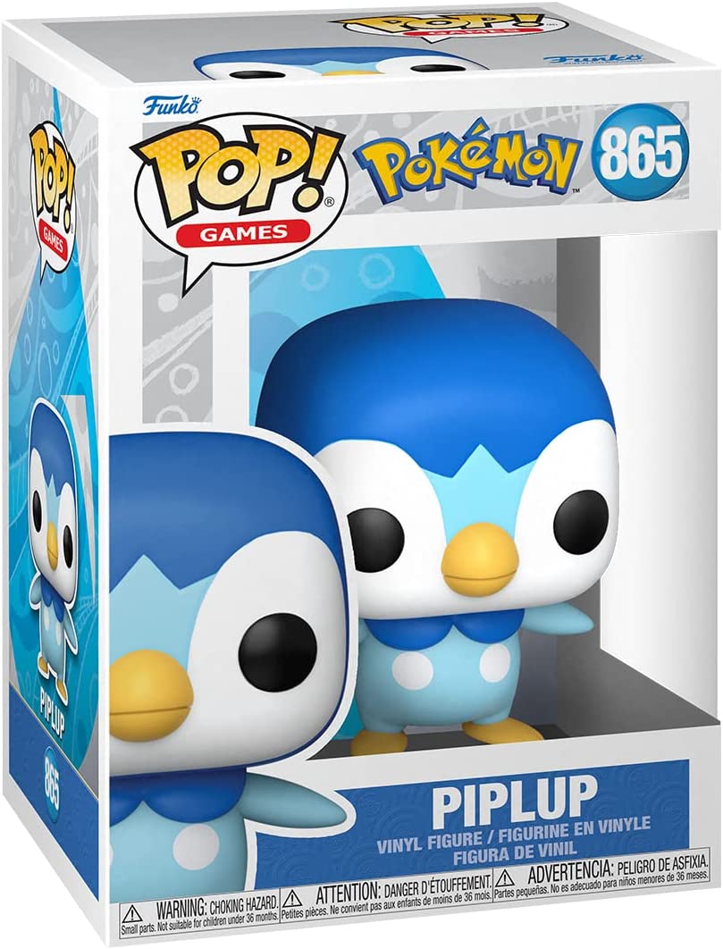 Funko Pop! Games: Pokemon - Piplup Vinyl Figure