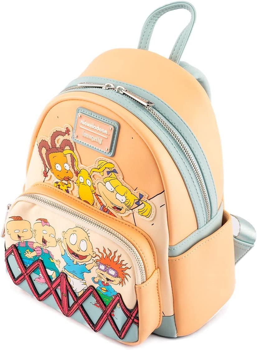 Loungefly Nickelodeon Rugrats 30th Anniversary Womens Double Strap Shoulder Bag Purse