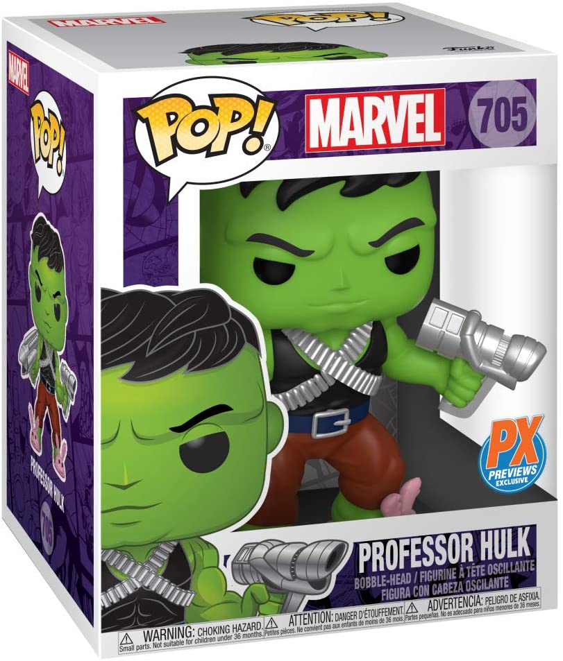 Funko Pop! Marvel Super Heroes Professor Hulk 6" Deluxe Vinyl Figure