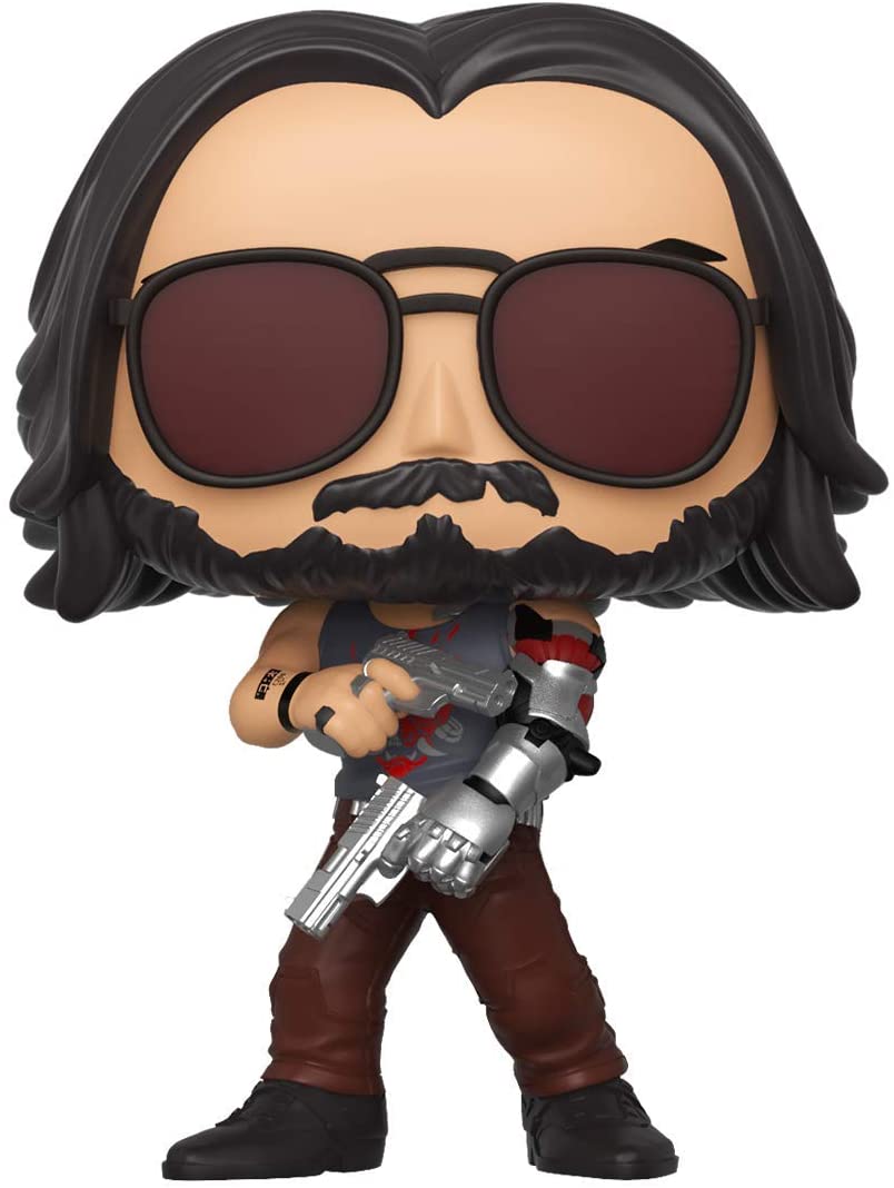Funko Pop! Games: Cyberpunk 2077 - Johnny Silverhand W/Gun Vinyl Figure
