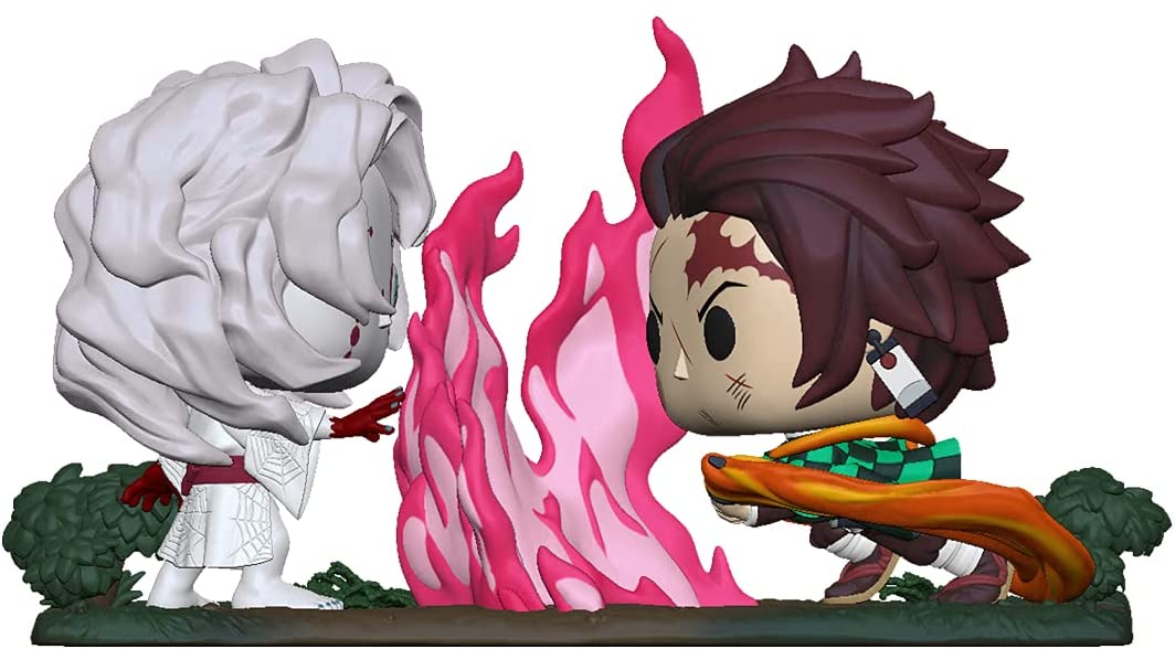 Funko Pop! Moment: Demon Slayer- Tanjiro vs. Rui Vinyl Figure