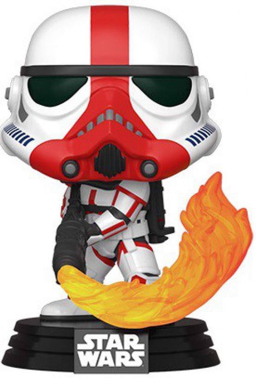 Funko Pop Star Wars The Mandalorian - Incinerator Stormtrooper Vinyl Figure