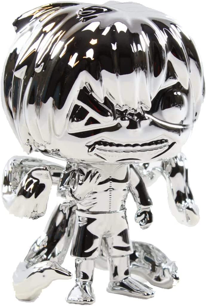 Funko Pop! Anime Tokyo Ghoul Ken Kaneki Silver Chrome Exclusive Vinyl Figure