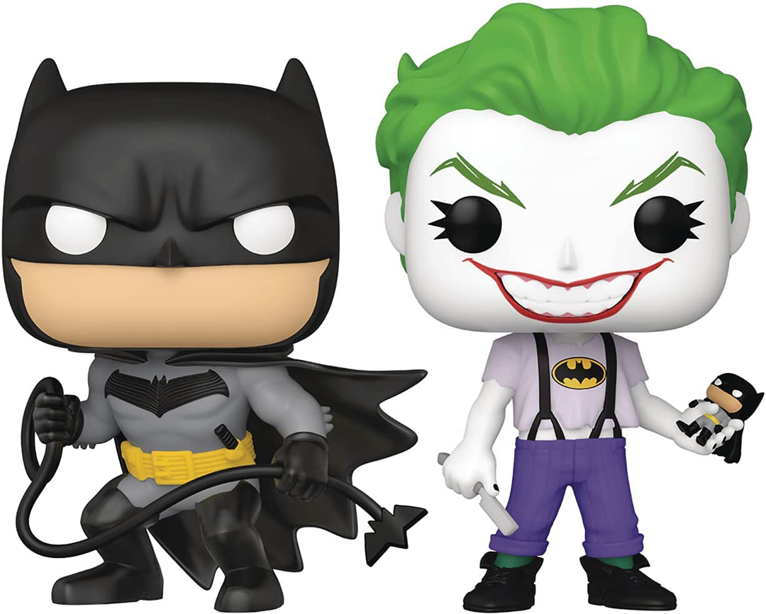 Funko Pop! DC Heroes: Batman White Knight: Batman & Joker 2 pack Vinyl Figure