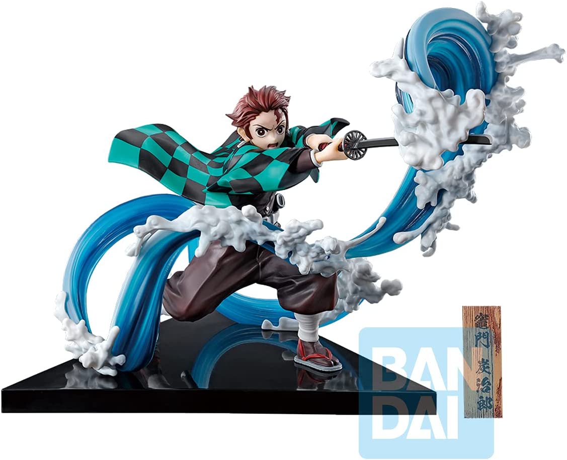 Tamashi Nations Demon Slayer Tanjiro Kamado Hold The Sword at Dawn Bandai Ichibansho Figure