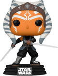 Funko Pop! Star Wars: The Mandalorian - Ahsoka with Lightsabers Vinyl Figure