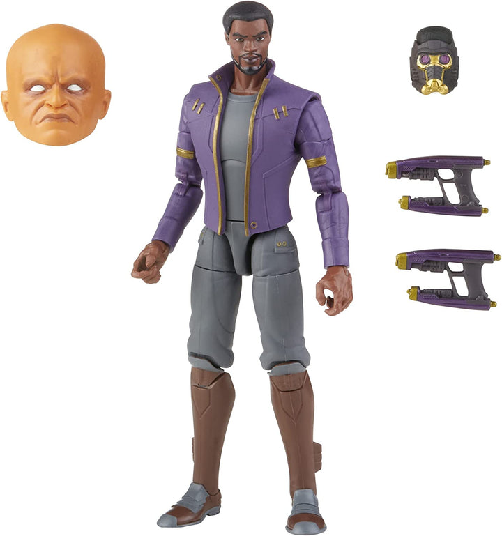 Marvel Legends Series 6-inch Scale T'Challa Star-Lord Action Figure