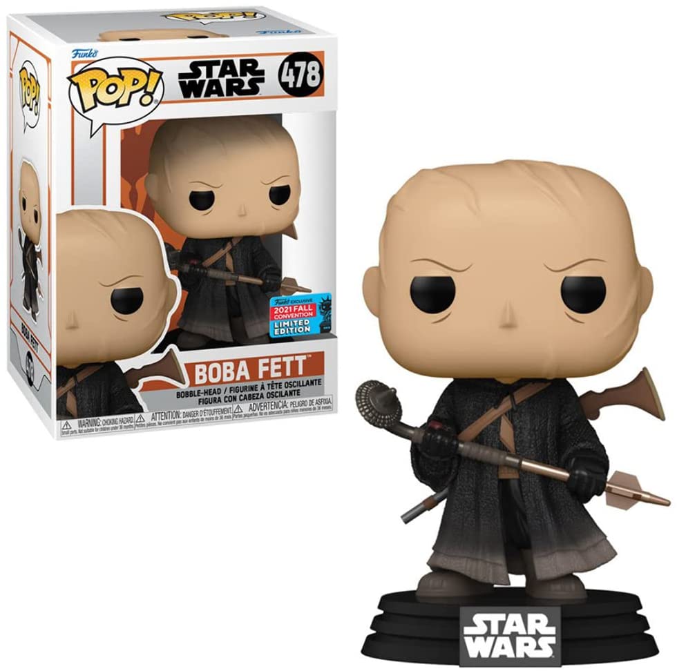 Funko Pop! Star Wars The Mandalorian - Boba Fett 2021 Exclusive Vinyl Figure