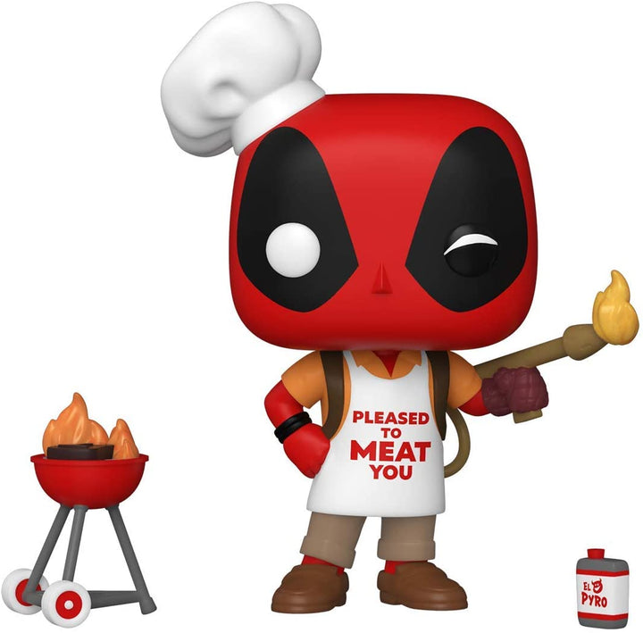 Funko Pop! Marvel: Deadpool 30th - Backyard Griller Deadpool Vinyl Figure