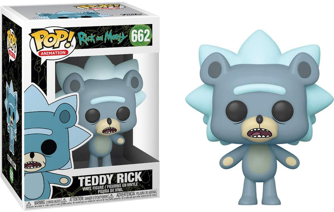 Funko Pop Animation: Rick & Morty - Teddy Rick Vinyl Figure