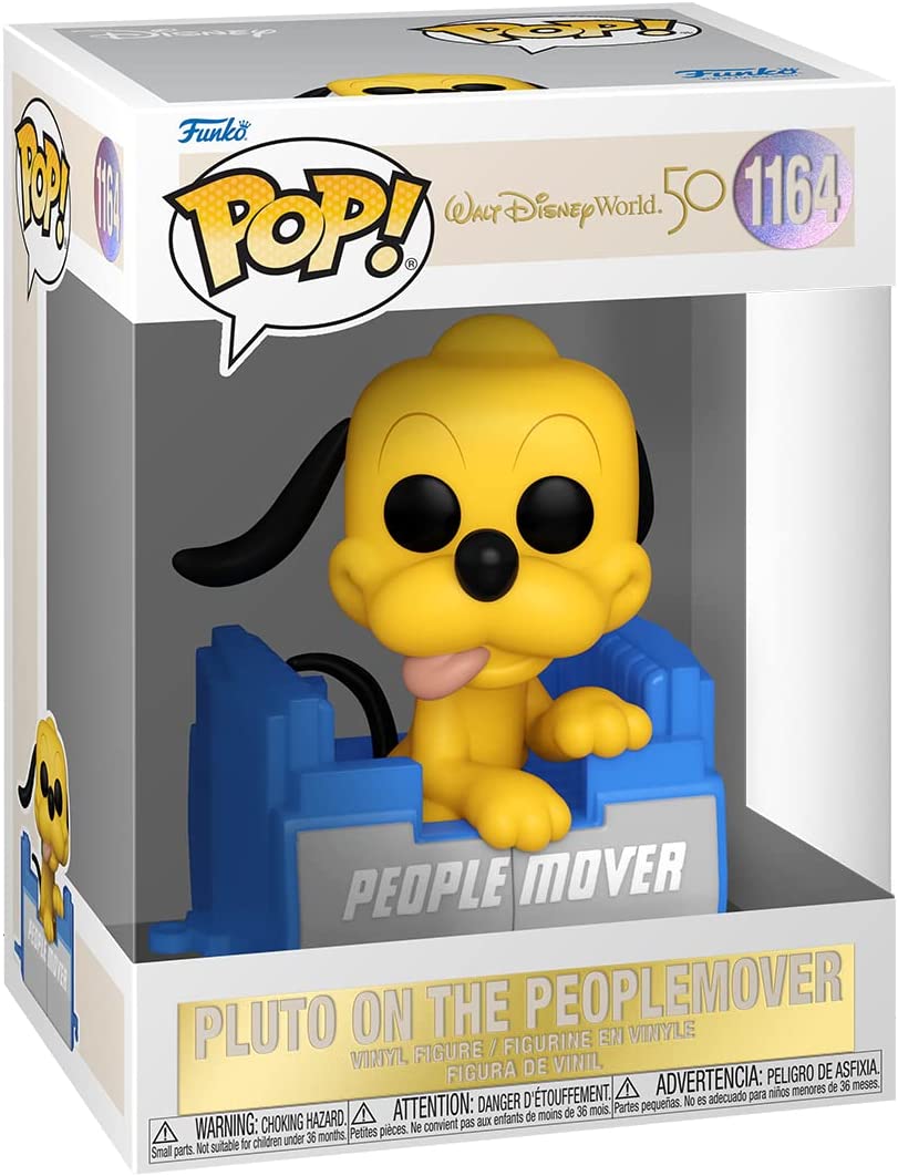 Funko Pop! Disney: Walt Disney World 50th - Pluto on The People Mover Vinyl Figure