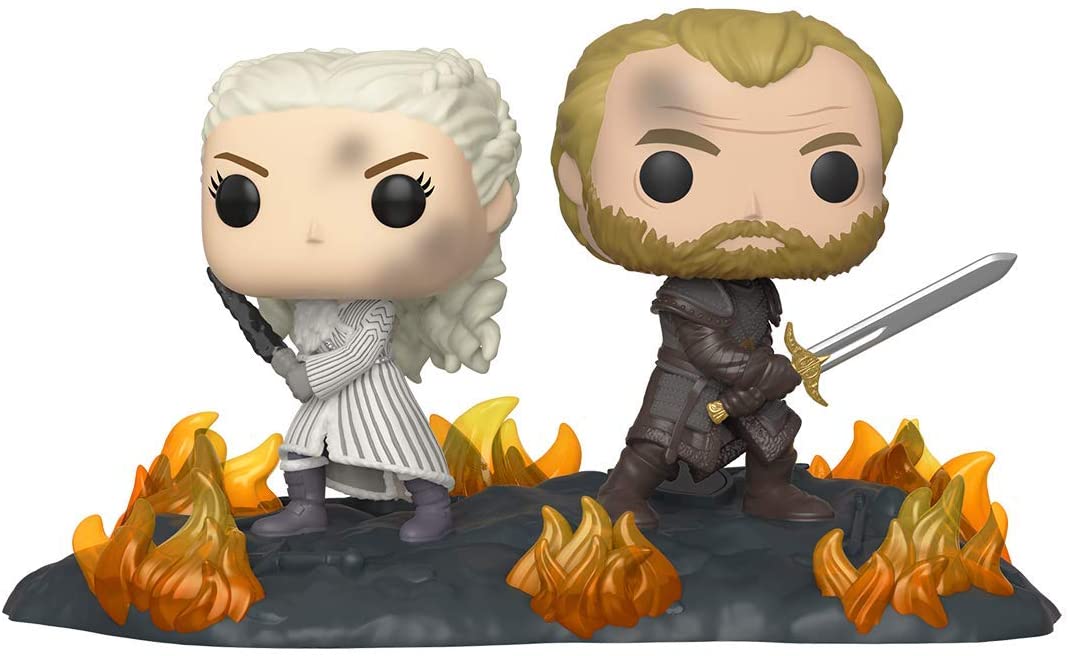 Funko Pop Movie Moment: Game of Thrones - Daenerys and Jorah with Swords Vinyl Figure
