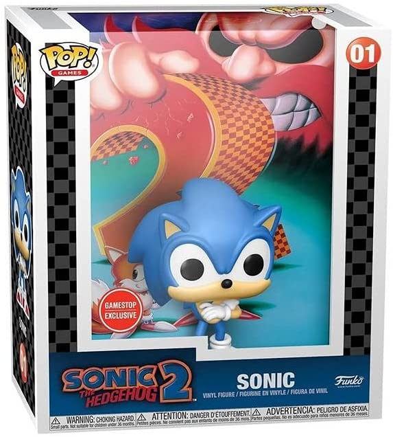 Funko Pop! Game Cover: Sonic The Hedgehog 2 Exclusive Vinyl Figure