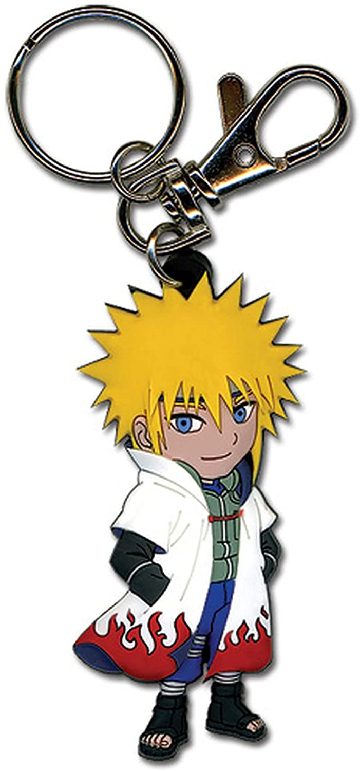 Great Eastern Entertainment Naruto Shippuden Minato 4th Hokage PVC Keychain 2"
