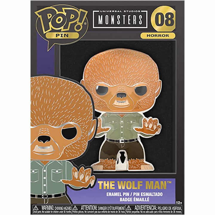 Funko Pop! Pins: Universal Monsters - The Wolfman Figure