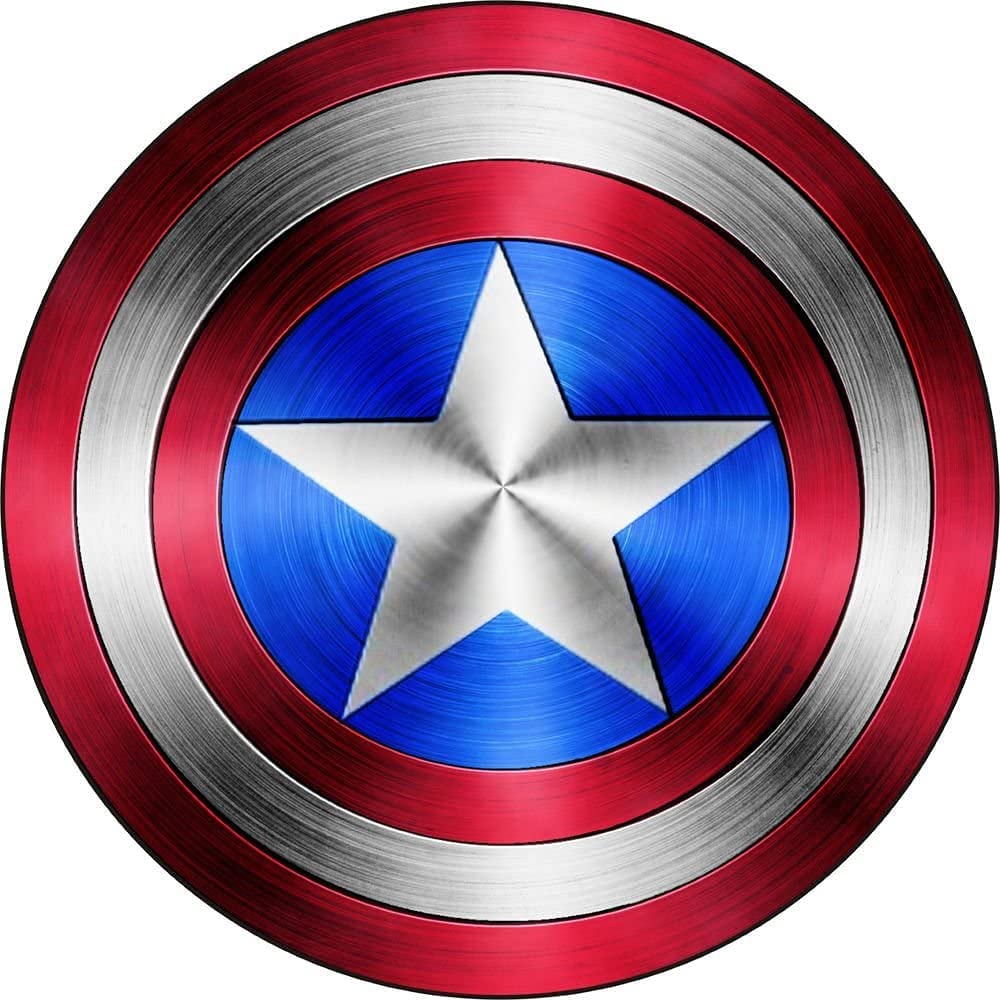 Captain America Logo Marvel Comics Car Window Decal Sticker