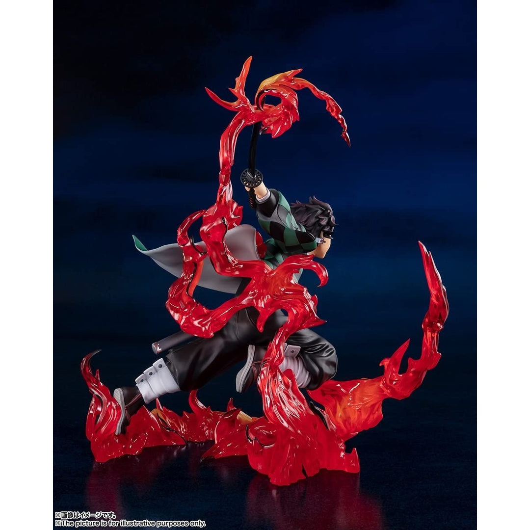 Tamashi Nations Demon Slayer Tanjiro Kamado Total Concentration Breathing Bandai Spirits FiguartsZERO