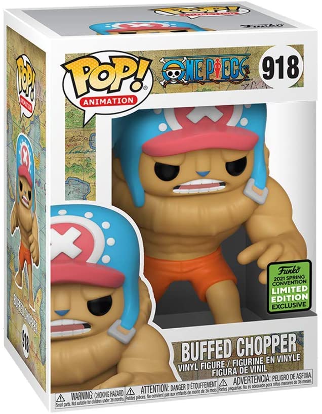Funko Pop! One Piece Buffed Chopper 2021 ECCC Exclusive Vinyl Figure
