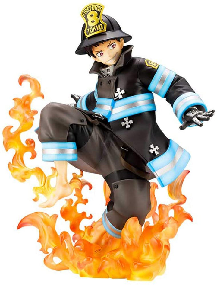 Kotobukiya Fire Force Shinra Kusakabe Anime Artfx J Statue