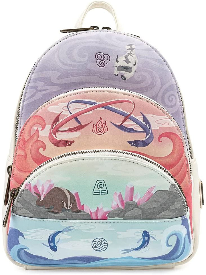 Loungefly Avatar The Last Airbender Aang Meditation Mini Backpack