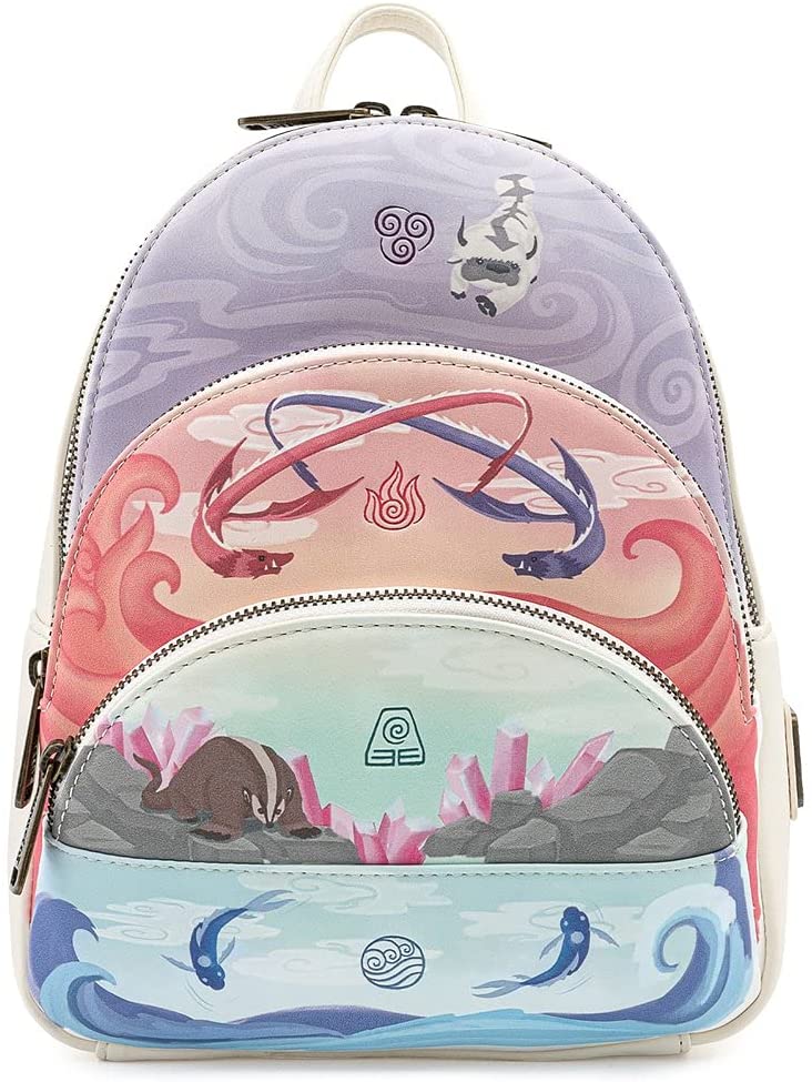 Loungefly Avatar The Last Airbender Aang Meditation Mini Backpack