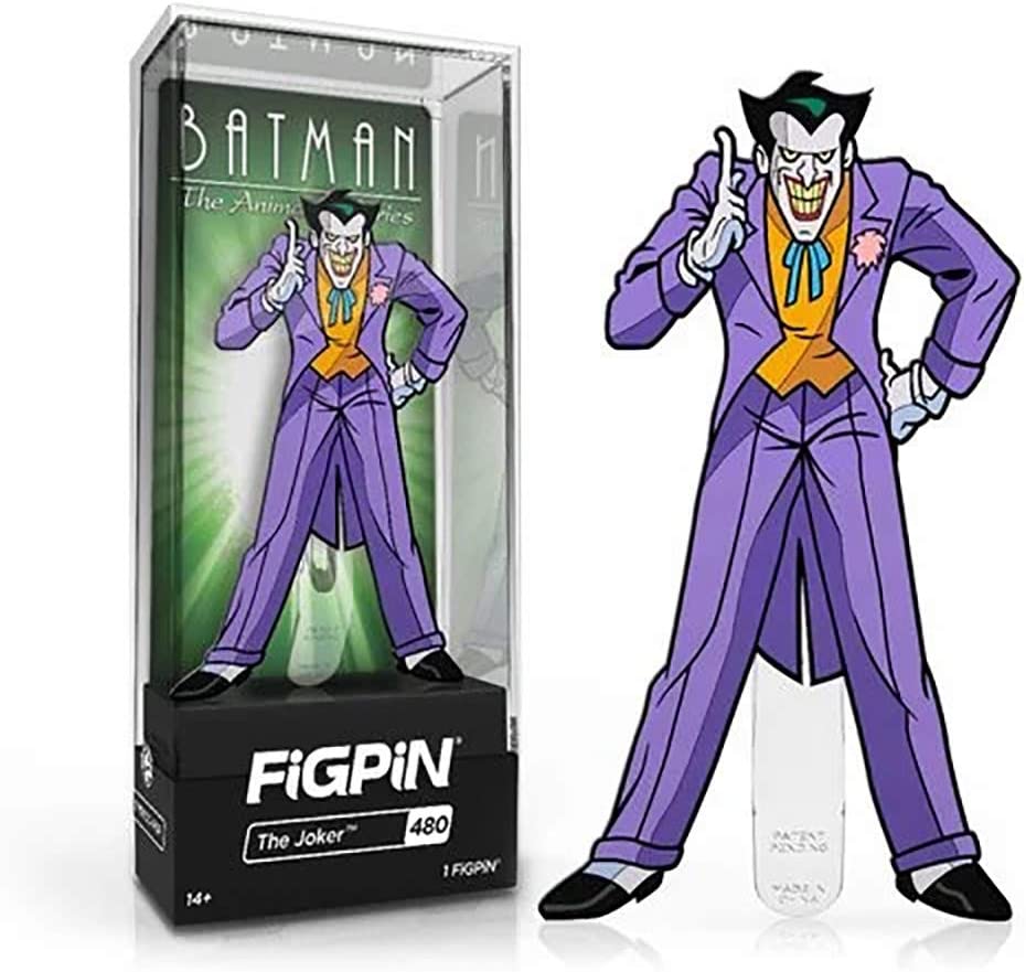 Batman: The Animated Series Joker FiGPiN Classic Enamel Pin