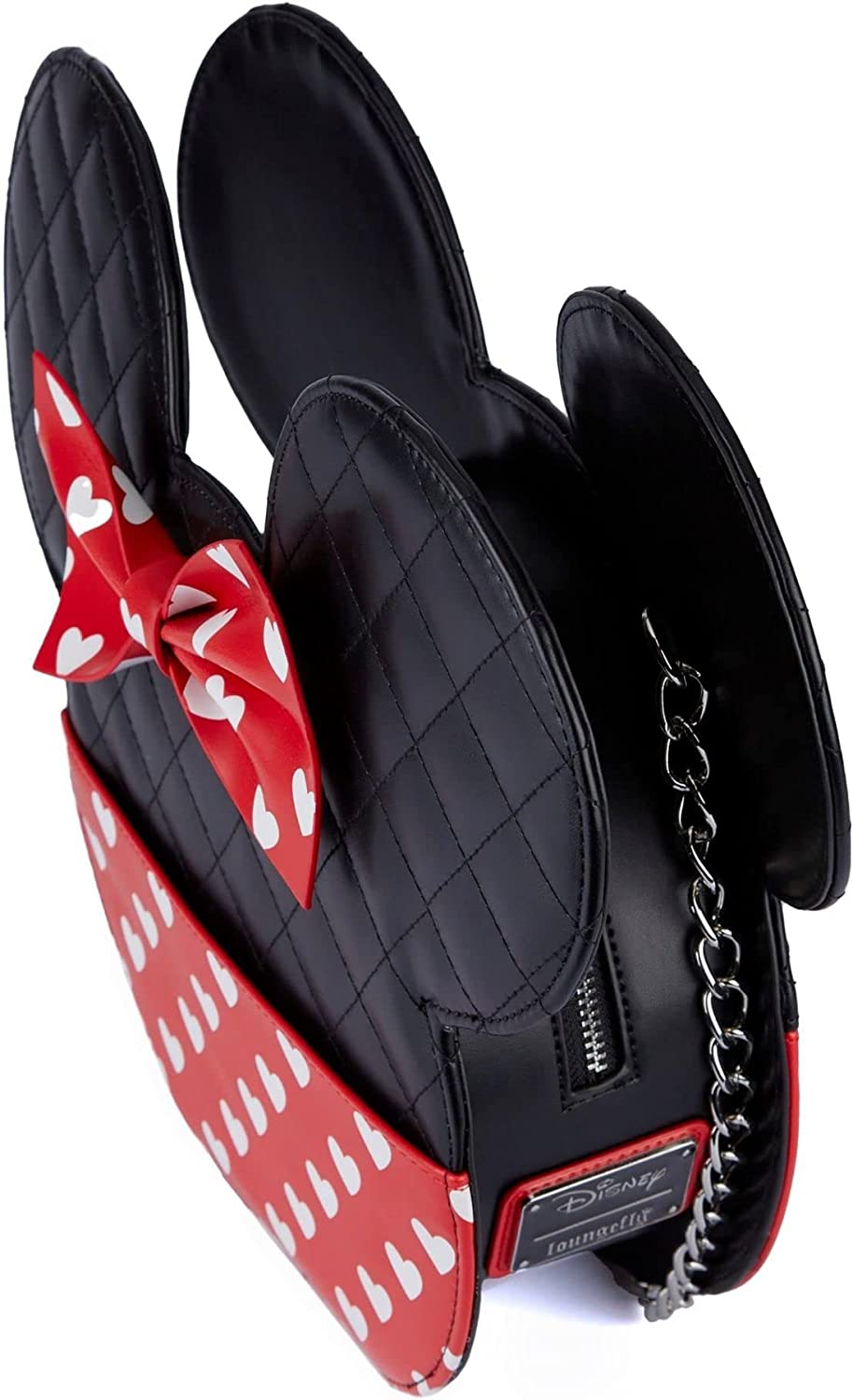 Loungefly Disney Mickey and Minni Valentines Reversible Crossbody Bag Purse
