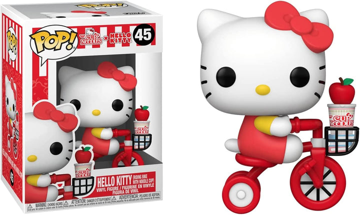 Funko Pop! Sanrio: Hello Kitty X Nissin - Hello Kitty on Bike