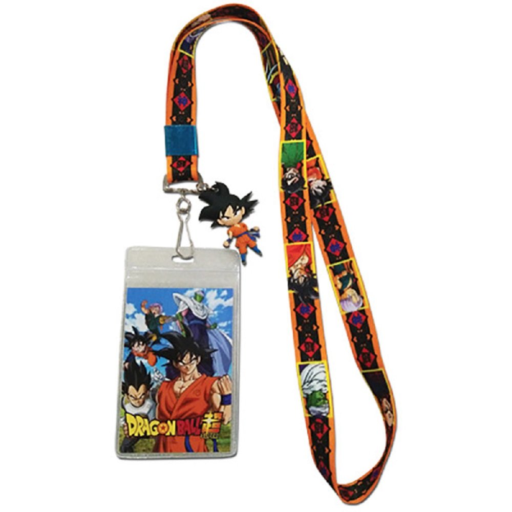 Dragon Ball Super Group Key Art Lanyard with ID Badge Holder